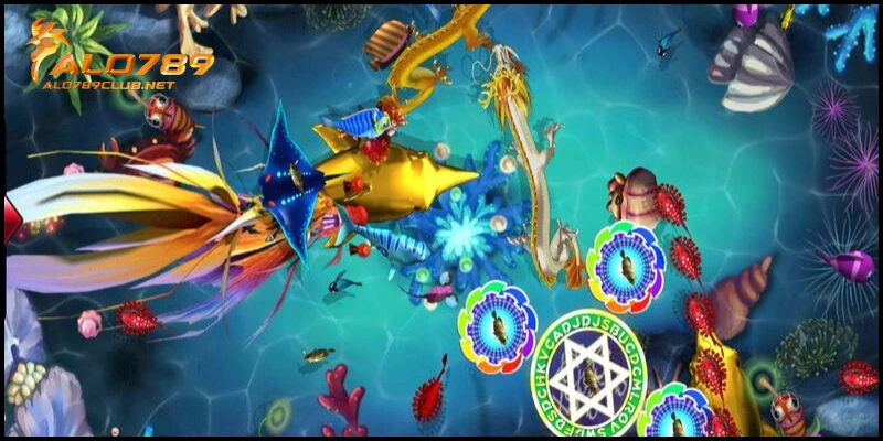 Bắn cá koi - Game săn cá đổi thưởng trực tuyến hot nhất 2026 5 Phòng Cá Kiếm là phòng bắn cá Koi dành cho ngư thủ lão làng